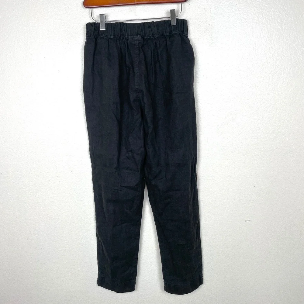 Rough Linen 27 black beachy